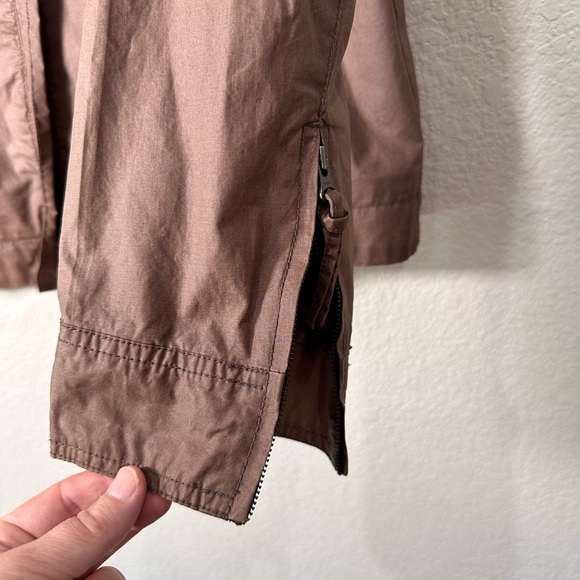 Eileen Fisher Chocolate Utility Jacket Large - Picture 7 of 9